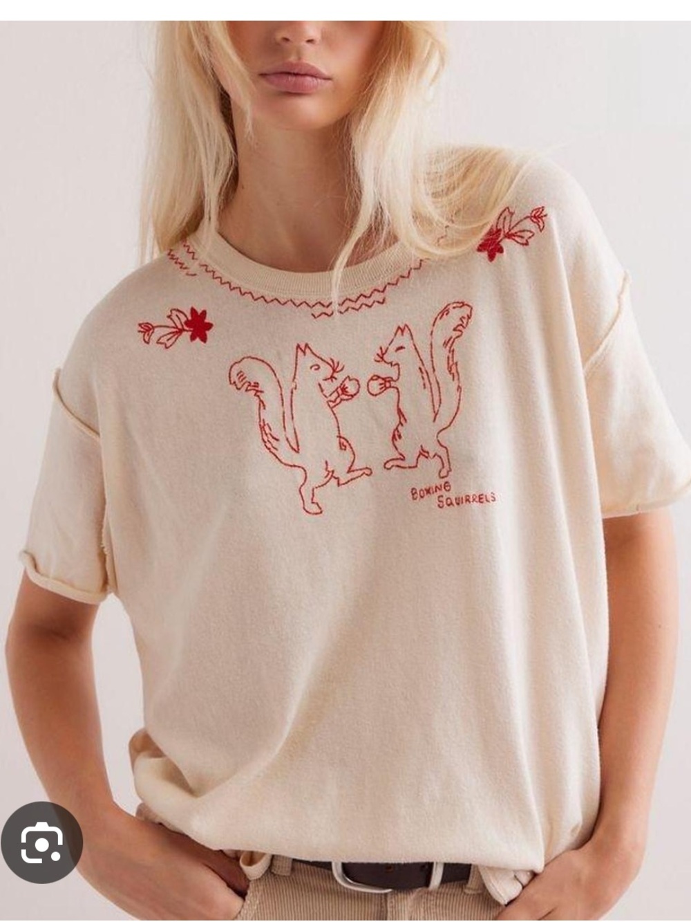 WE THE FREE HORSIN AROUND TEE BLACK BOXING SQUIRRELS COMBO